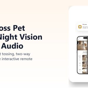 1080p Treat Toss Pet Camera with Night Vision and Two-Way Audio hero image