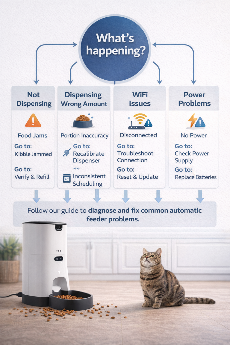 Automatic Feeder Not Working? Complete Troubleshooting Guide (2026)