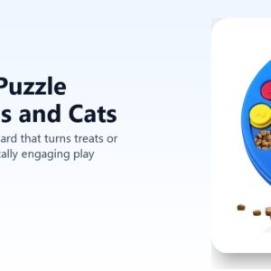 Level-3 Treat Puzzle Board for Dogs and Cats hero image