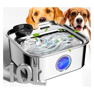 oneisall 10L Large Dog Water Fountain with Multi-Filtration main product photo