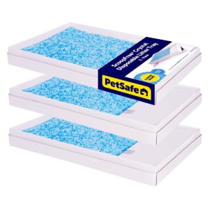 PetSafe ScoopFree Disposable Crystal Litter Tray Refill 3 Pack main product photo
