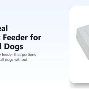 Rotating 5-Meal Automatic Pet Feeder for Cats and Small Dogs hero image