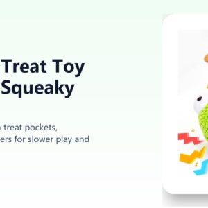 Snuffle Turtle Treat Toy for Dogs with Squeaky Crinkle Layers hero image