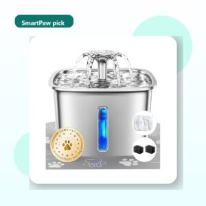 Veken Stainless Steel Automatic Pet Fountain catalog image