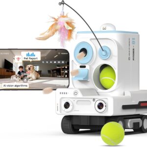 PICKFUN Pmate AI Pet Companion | Smart AI Pet Camera & Toy