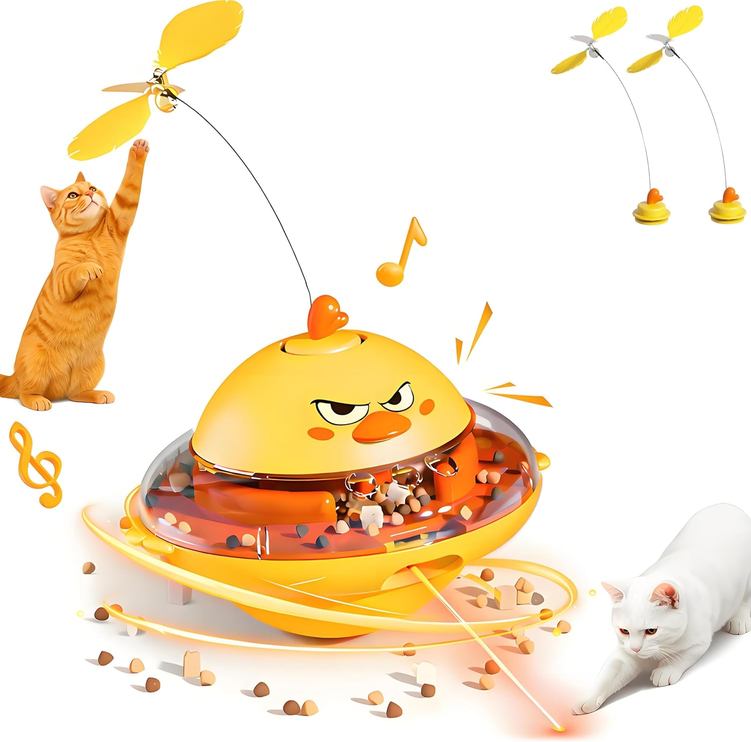 HOOROOR Interactive Dog Toy | IQ Treat Dispenser & Wobbler - Image 2