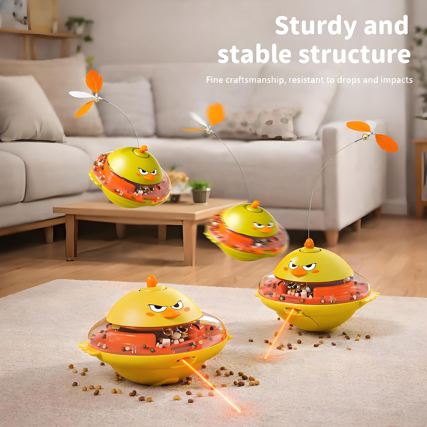 HOOROOR Interactive Dog Toy | IQ Treat Dispenser & Wobbler - Image 4