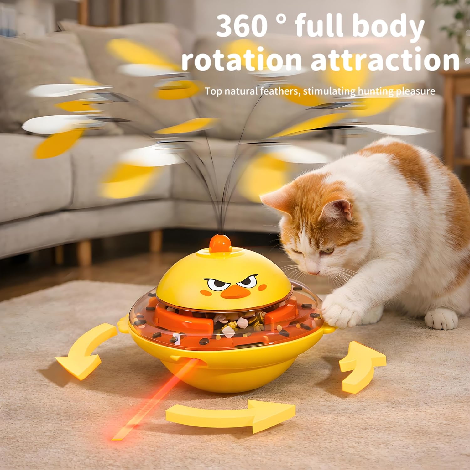 HOOROOR Interactive Dog Toy | IQ Treat Dispenser & Wobbler - Image 3