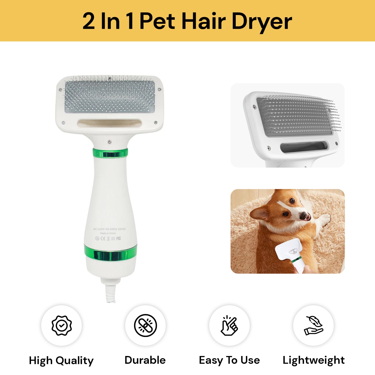 QuietDry Professional Pet Hair Dryer