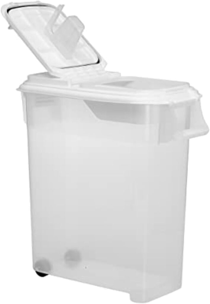 Buddeez Roll-Away Pet Food Dispenser 64qt