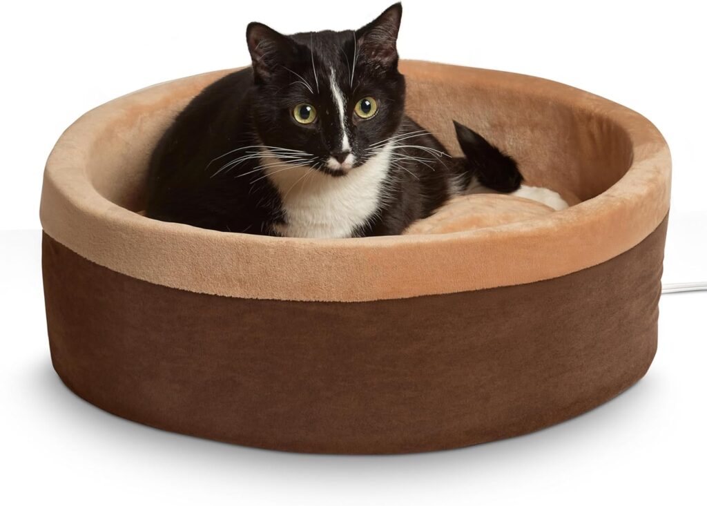 K&H Pet Products Thermo-Kitty Heated Cat Bed