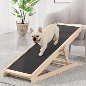 PawRamp Adjustable Pet Ramp for Cars & Beds