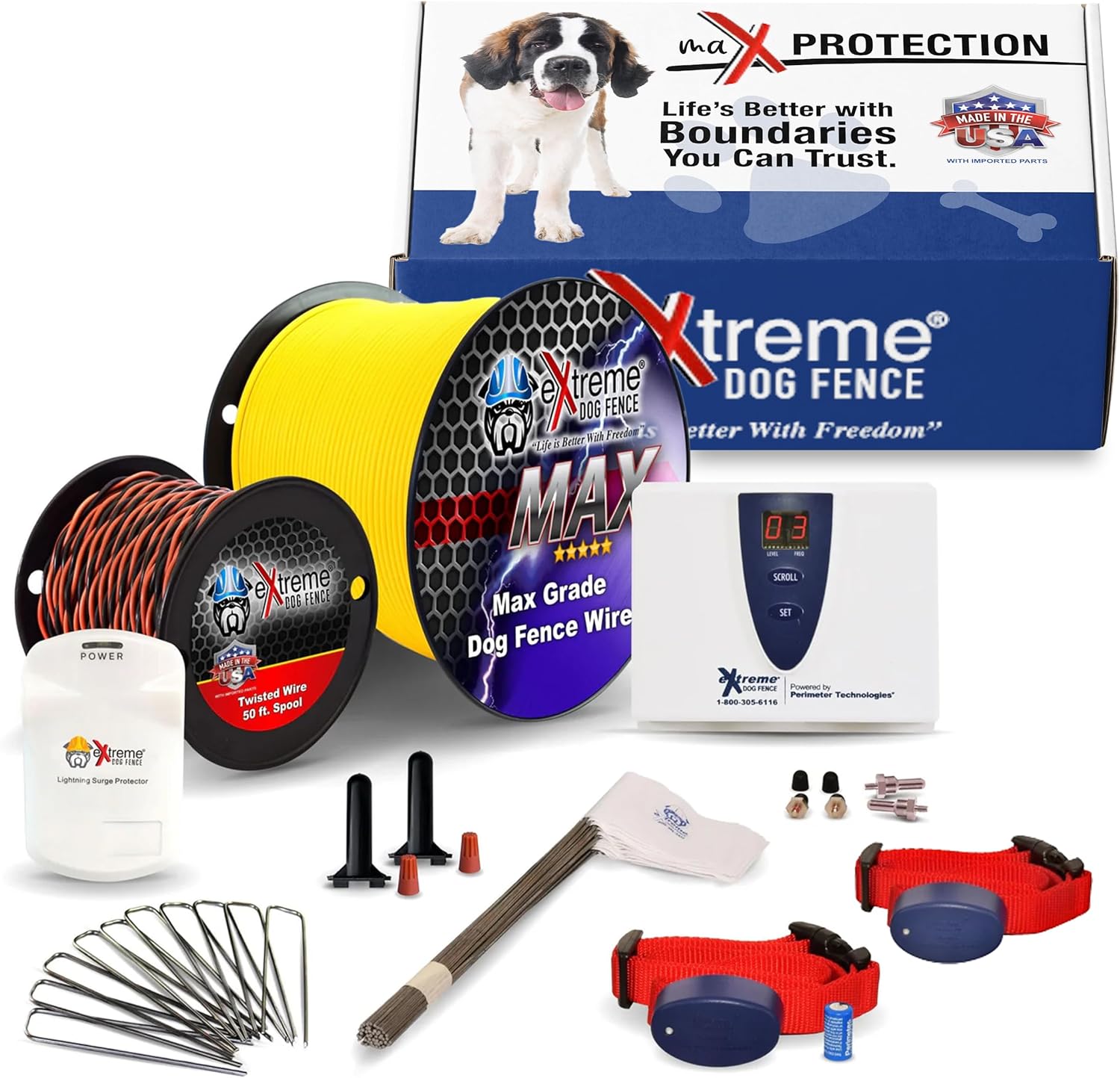 Extreme Dog Fence Professional Grade Kit