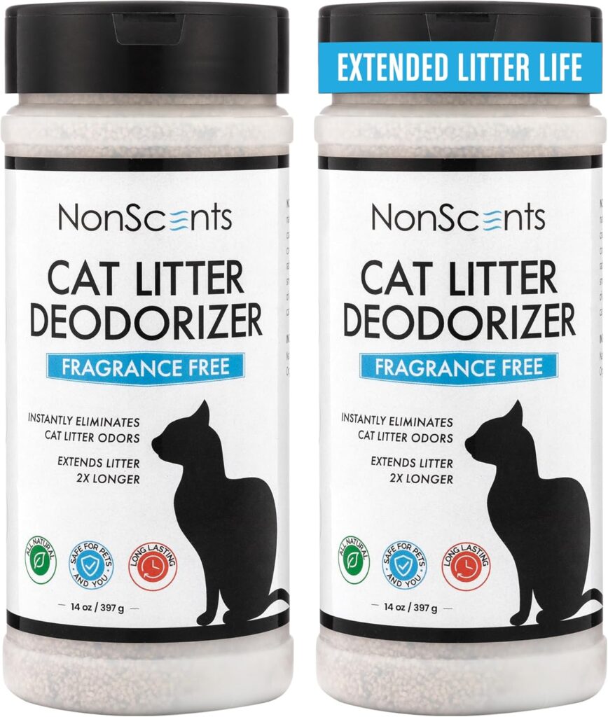 NonScents Cat Litter Deodorizer Odor Eliminator