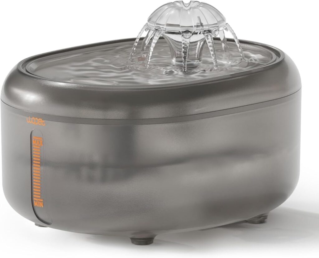 WOPET Stainless Steel 2.5L Pet Water Fountain