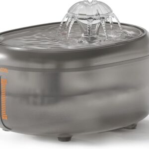 WOPET Stainless Steel 2.5L Pet Water Fountain
